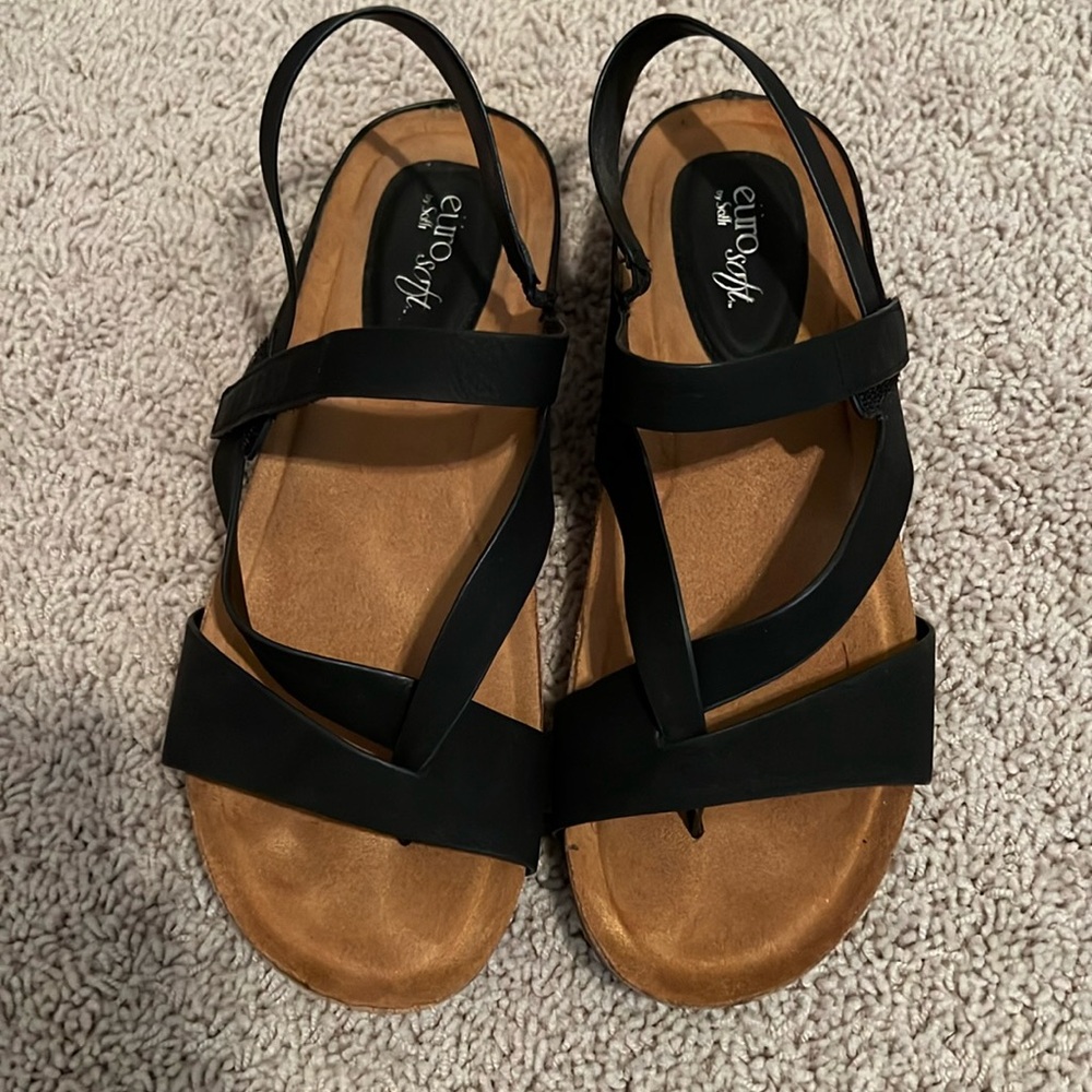 Euro soft by Sofft sandals
Only wore one time!  Great condition 
Size 10M